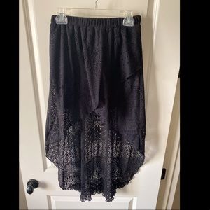 High Low Lace Skirt